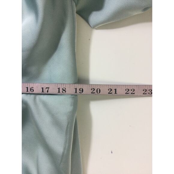 AW BRIDAL SZ 16 2X plus mist blue Energico mother of bride party maxi dress b47 - Picture 8 of 14